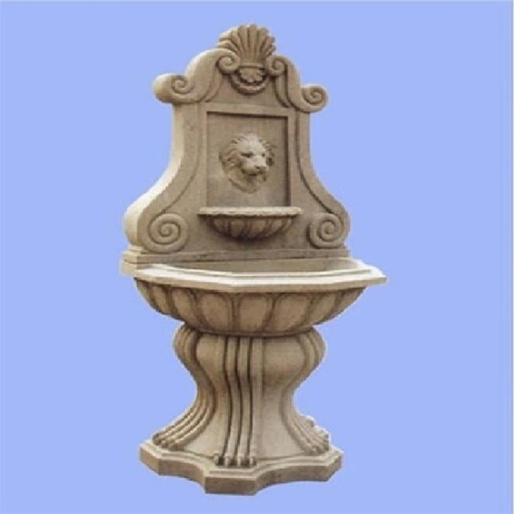 outdoor stone fountain