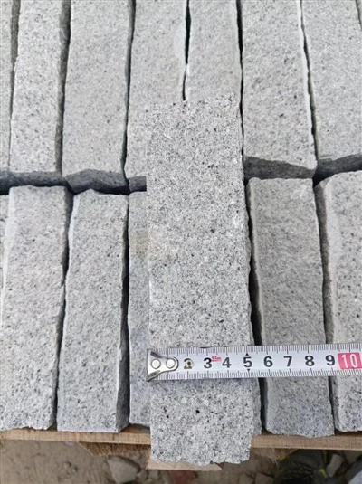 G603 harmaa graniitti kuutio kivi