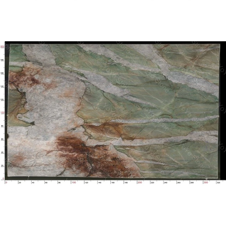 Emerald Quartzite Slab factory