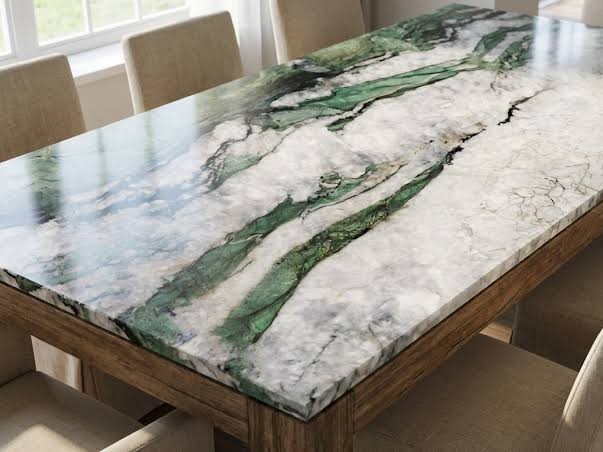 Cristallo Tiffany quartize table top